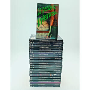 Lot de 22‎ livres frissons # 53/52/49/47/38/36/34/33/31/30/21/20/18/17 & More